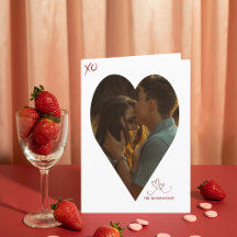 Fånga ditt hjärta i Alla hjärtans dag-fotokort