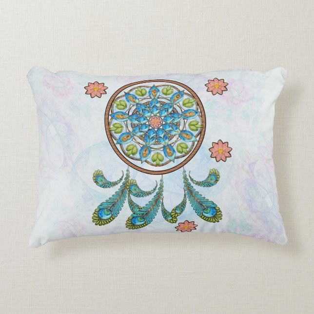 Fånga drömmar prydnadskudde (Framsidan)