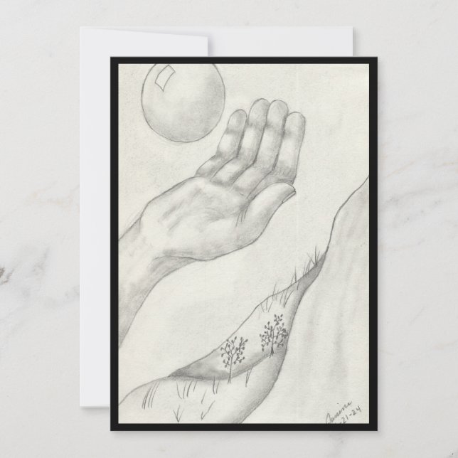 Fånga eller rosa? - plan inbjudningar (Framsida)