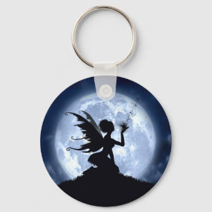 Fånga en fallande stjärna Keychain Nyckelring