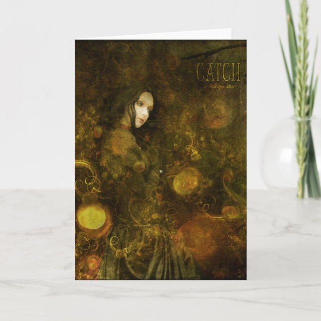 fånga en fallande stjärna kort (Framsida)