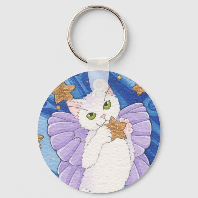 Fånga en fallande stjärna nyckelring (Framsida)