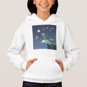 Fånga en fallande stjärna - Samla in Önskemål Hood T Shirt