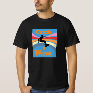 Fånga en våg t shirt