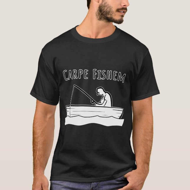 Fånga Fiskar T Shirt (Framsida)