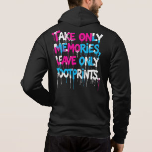 Fånga Flyg Inte Känslor Regnbågsgraffiti-citat T Shirt