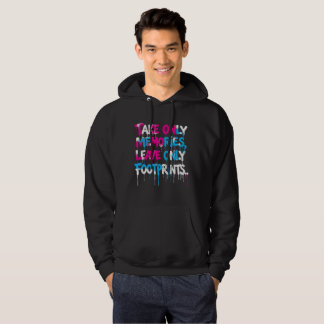 Fånga Flygplan Inte Känslor Regnbåge Graffiti Cita Hoodie