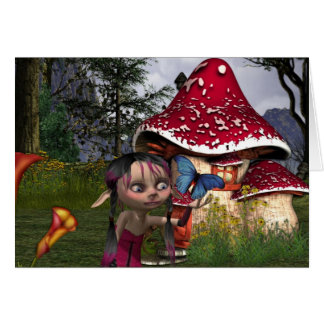 fånga för fjäril hälsningskort