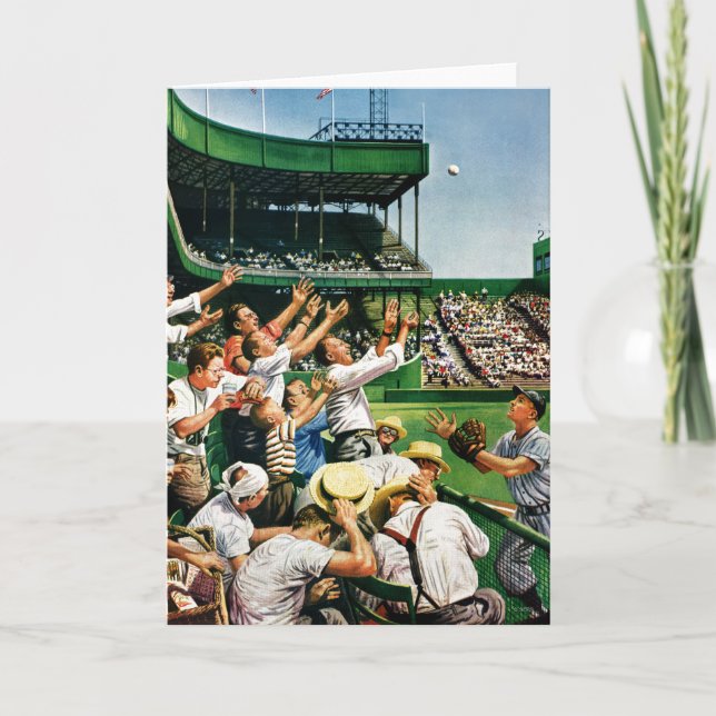 Fånga hem springaboll kort (Framsida)