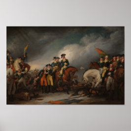 Fånga hessianerna i Trenton - John Trumbull Poster