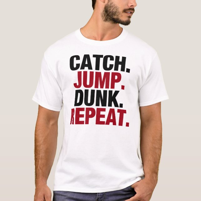 Fånga hoppet Dunk repetition Tröja (Framsida)