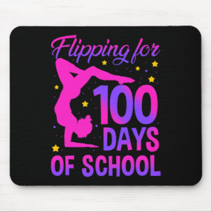 Fånga i 100 dagar av skolGymnastikgymnast Musmatta