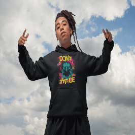 Fånga ingen attityd - Sarcastic Hoodie T Shirt