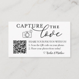 Fånga Kärlek Fotoalbum QR-kod Tilläggskort