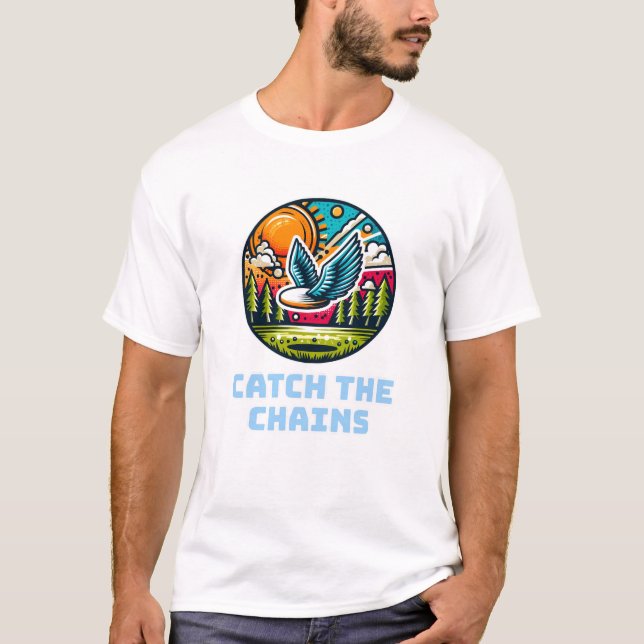 Fånga kedjorna t shirt (Framsida)