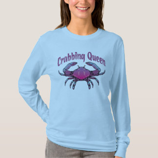 FÅNGA KRABBOR DROTTNINGEN TEE SHIRT