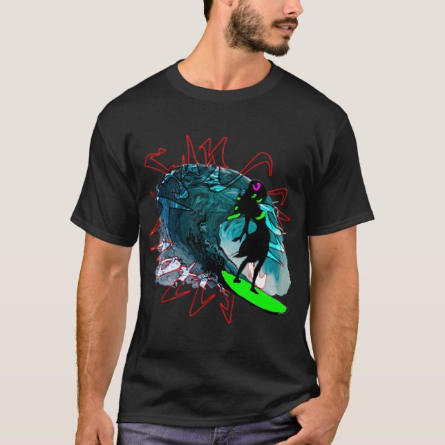 fånga mer glädje t shirt (Framsida)