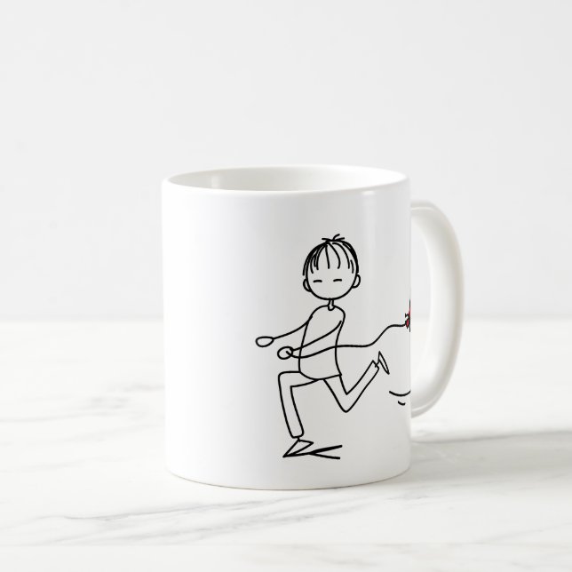 Fånga mig! kaffemugg (Framsida höger)