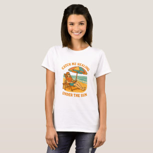 Fånga Mig När Jag Läker Under Solen – Strand Somma T Shirt