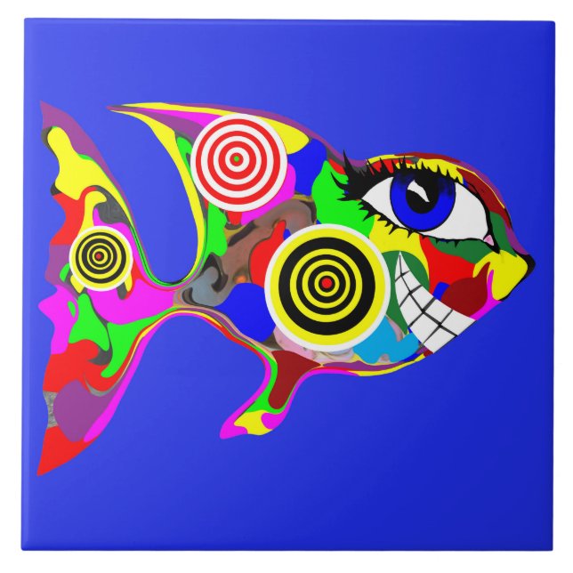 Fånga mig, om du kan belägga med tegel kakelplatta (Framsidan)