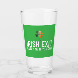 Fånga mig om du kan – irländsk utgång St. Patrick' Glaskopp