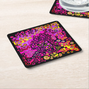 Fånga mig om du kan Pinky! Beverage Coaster Underlägg Papper Kvadrat