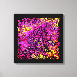 Fånga mig om du kan Pinky! Jigszle Puzzle Acrylic Canvastryck