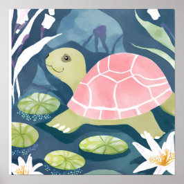 Fånga mig om du kan sköldpadda poster