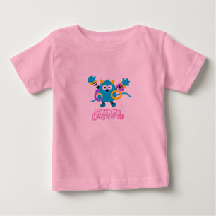 "Fånga mig om du kan" Söt monsterbarn t-shirt