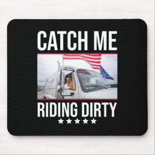 Fånga mig ridande smutsig Trump Garaget Truck Trum Musmatta