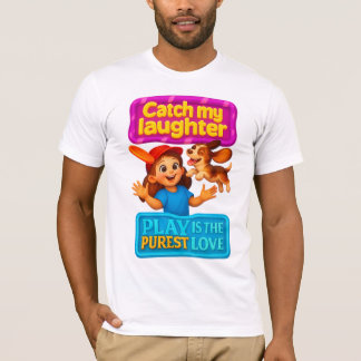 Fånga min dotter Sporty Girl med Beagle Puppy T Shirt