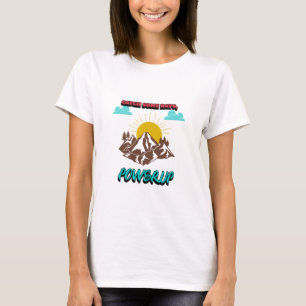 Fånga några strålar, kör upp! Grönt Energi T Shirt