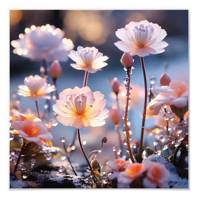 Fånga naturens skönhet fototryck (Framsidan)