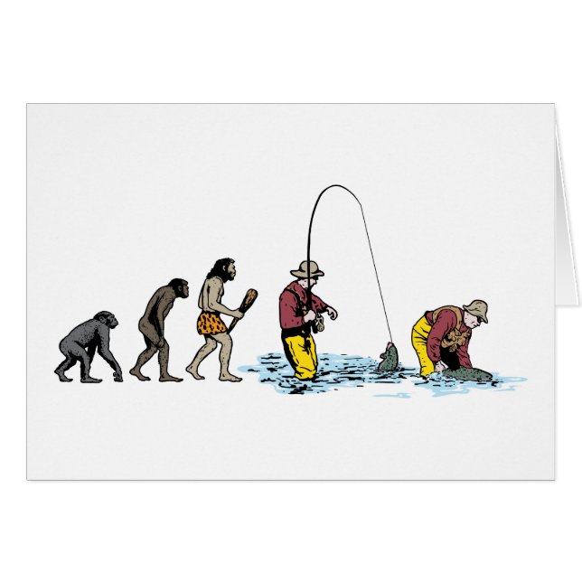 Fånga och frigör hälsningskort (Framsidan Horizontal)