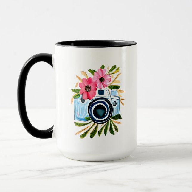 Fånga ögonblicket Fotografi älskare Vintage Mugg (Vänster)