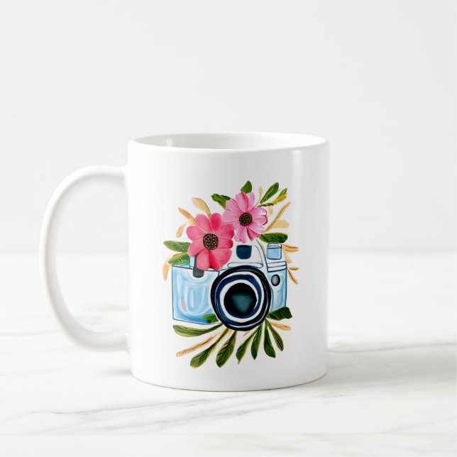 Fånga ögonblicket Fotografi-entusiaster Vintage Kaffemugg (Vänster)