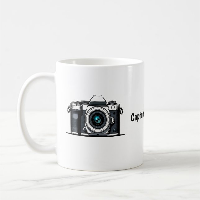 Fånga ögonblicket - Kameramatbildsfotografi Mugg (Vänster)