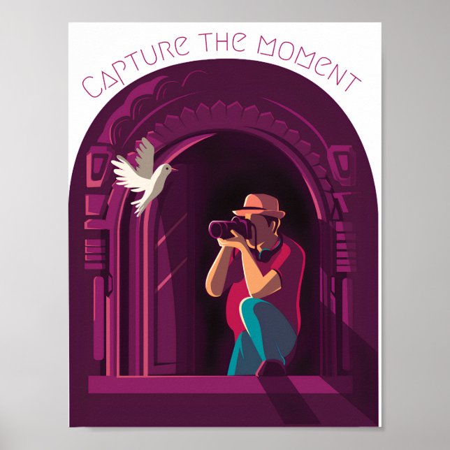 Fånga ögonblicket poster (Framsidan)