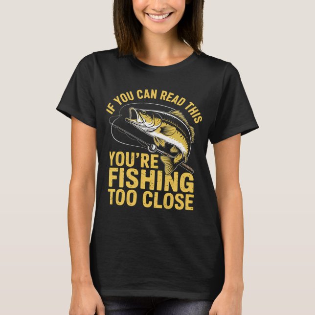 Fånga släpp upprepa Brun Öring Flugfiske  T Shirt (Framsida)
