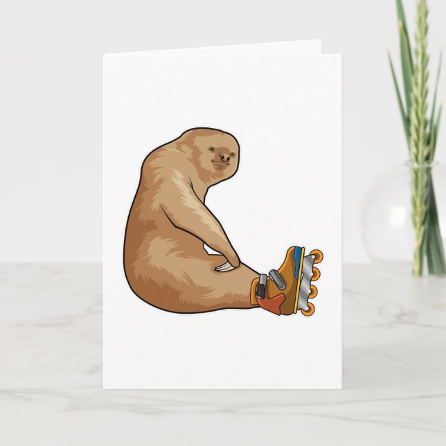 Fånga som infogad skater med textbundna skal kort (Framsida)