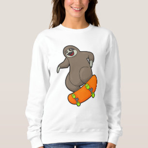 Fånga som Skater med Skateboard T Shirt
