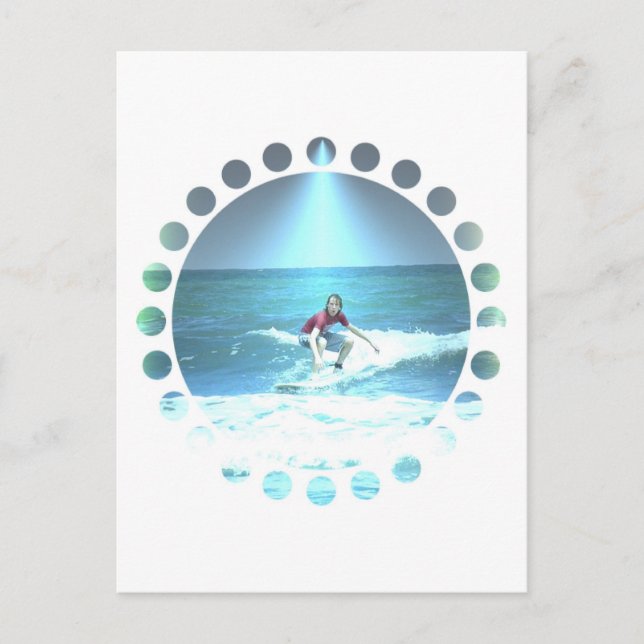 Fånga Surfans vykort (Framsida)