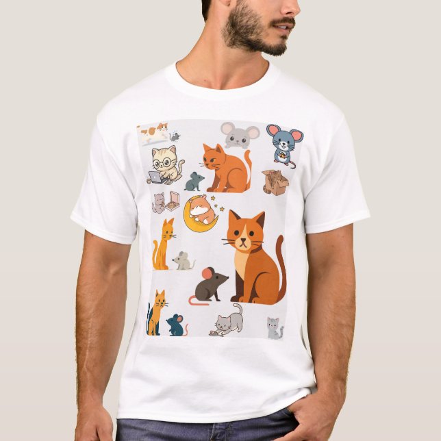 fånga t shirt (Framsida)