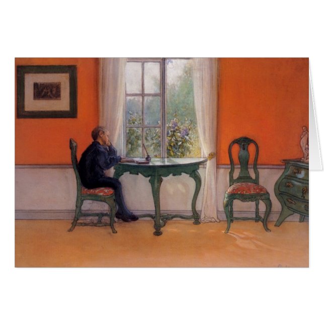 Fånga upp skolarbete hälsningskort (Framsidan Horizontal)