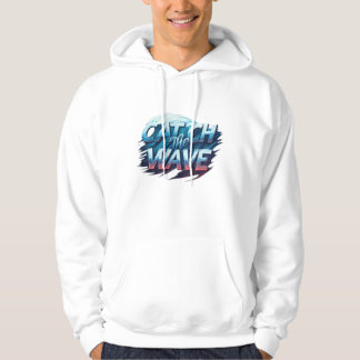 Fånga vågen hoodie