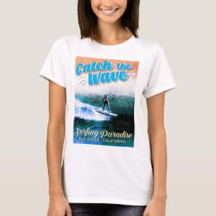 Fånga vågen - Surfing Paradise T Shirt