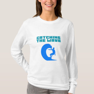 Fånga vågen - Surfning T Shirt