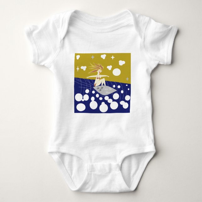 Fånga vågen t-shirt (Framsida)