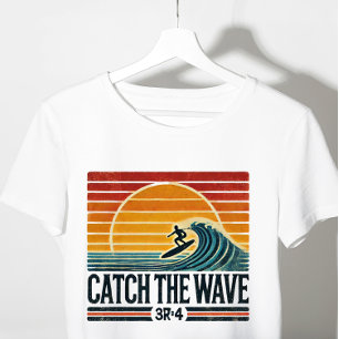 fånga vågen t shirt