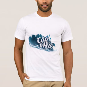 Fånga vågen t shirt